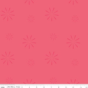 Make Seam Ripper Tearose Pink Fabric by Kristy Lea for Riley Blake Designs