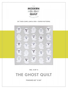 Ghost Quilt Kit by Sewcial Stitch, Throw Size