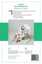 Load image into Gallery viewer, Holly Jolly Modern Throw Quilt Pattern by Pen and Paper Patterns and Then Came June