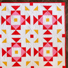 Load image into Gallery viewer, Swizzle Quilt Pattern by Mandi Persell of Sewcial Stitch 4 size options-PAPER PATTERN