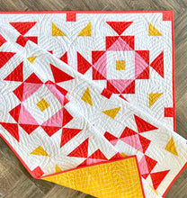 Load image into Gallery viewer, Swizzle Quilt Pattern by Mandi Persell of Sewcial Stitch 4 size options-PAPER PATTERN