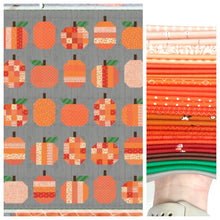 Load image into Gallery viewer, Pumpkins Quilt Kit by Sewcial Stitch, a Cluck Cluck Sew Pattern