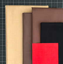Load image into Gallery viewer, Team Santa Reindeer Modern Throw Quilt Kit