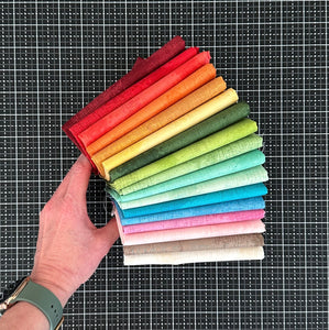 Shabby Rainbow Fat Quarter Bundle byLori Holt for Riley Blake Designs