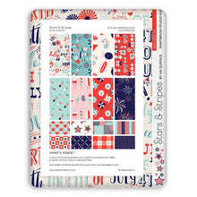 Load image into Gallery viewer, Stars and Stripes Fat Quarter Bundle by Paintbrush Studios