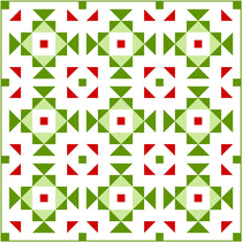 Load image into Gallery viewer, Swizzle Christmas Solid Quilt Kit by Sewcial Stitch 3 size options