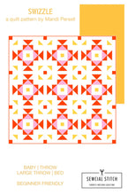 Load image into Gallery viewer, Patriotic Swizzle Solid Quilt Kit by Sewcial Stitch 3 size options