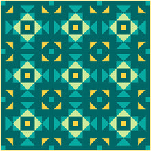 Load image into Gallery viewer, Swizzle Quilt Pattern by Mandi Persell of Sewcial Stitch 4 size options-PDF PATTERN