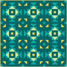 Load image into Gallery viewer, Swizzle Quilt Pattern by Mandi Persell of Sewcial Stitch 4 size options-PDF PATTERN