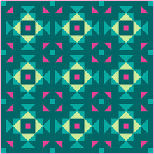 Load image into Gallery viewer, Swizzle Quilt Pattern by Mandi Persell of Sewcial Stitch 4 size options-PAPER PATTERN