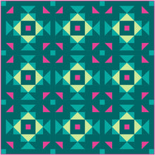 Load image into Gallery viewer, Swizzle Quilt Pattern by Mandi Persell of Sewcial Stitch 4 size options-PAPER PATTERN