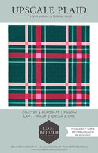 Load image into Gallery viewer, Upscale Plaid Patriotic Throw Quilt Kit - Pattern by Lo and Behold Stitchery