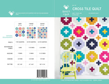 Load image into Gallery viewer, Cross Tile Quilt Pattern by Emily Dennis of Quilty Love