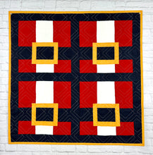 Load image into Gallery viewer, Santa Suit Quilt Pattern by Mandi Persell of Sewcial Stitch-PAPER PATTERN