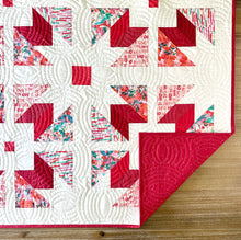 Load image into Gallery viewer, Hello Autumn Christmas Throw Quilt Kit