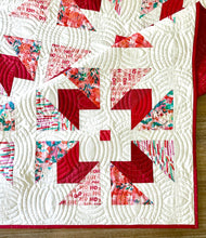 Load image into Gallery viewer, Hello Autumn Christmas Throw Quilt Kit
