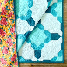 Load image into Gallery viewer, Lunch With Cate Solid Quilt Kit by Sewcial Stitch 4 size options