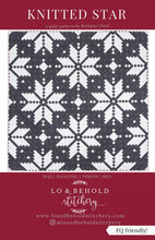 Load image into Gallery viewer, Knitted Star Quilt Kit Throw