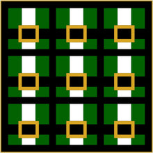 Load image into Gallery viewer, MINKY Elf or Leprechaun Quilt Kit by Sewcial Stitch 4 size options