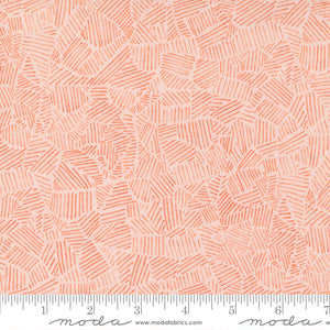 Meander Peach Field Fabric by Aneela Hoey for Moda Fabrics