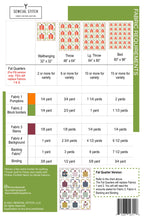Load image into Gallery viewer, Pumpkin Pop Quilt Kit by Sewcial Stitch 4 size options-Neutral Peppered Cottons