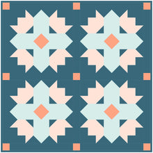 Load image into Gallery viewer, Tulip Twist Modern Quilt Kit by Sewcial Stitch 4 size options