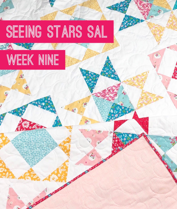 Seeing Stars Sew Along-Week Nine