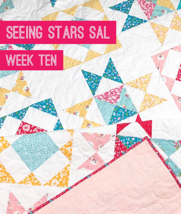 Seeing Stars Sew Along-Week Ten
