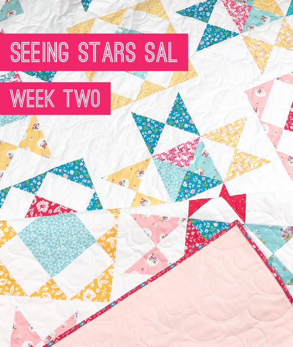 Seeing Stars Sew Along-Week Two