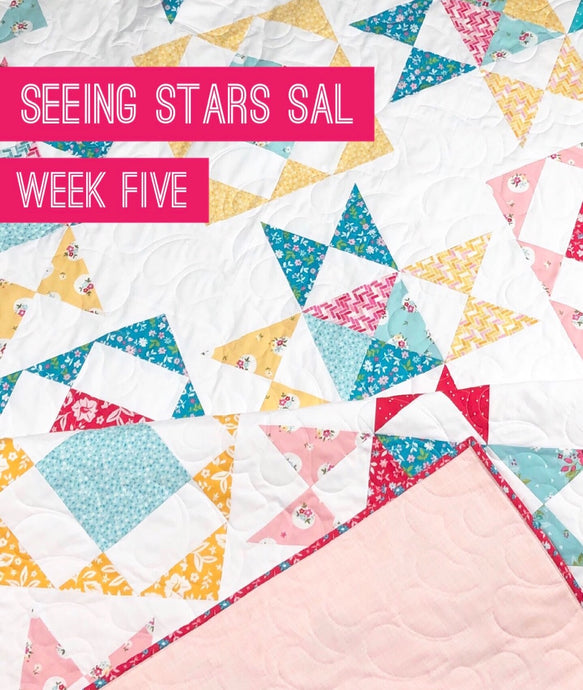 Seeing Stars Sew Along-Week Five