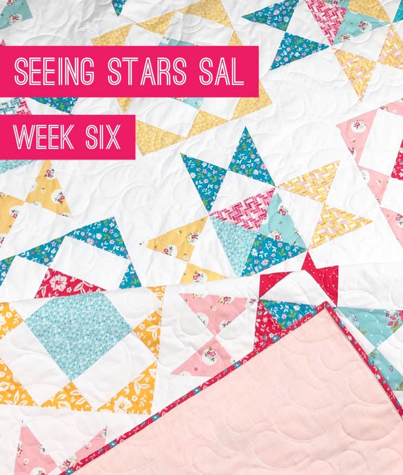 Seeing Stars Sew Along-Week Six