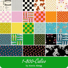 Load image into Gallery viewer, 1 800 Calico Fat Quarter Bundle by Alexia Abegg of Ruby Star Society for Moda Fabrics