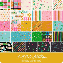 Load image into Gallery viewer, 1 800 Notion 5" Square Charm Pack by Ruby Star Society for Moda Fabrics