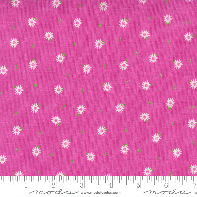 Sincerely Yours Ditsy Flower Petunia Fabric by Sherri and Chelsi for Moda