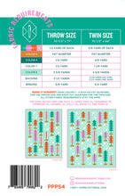 Load image into Gallery viewer, All Spruced Up Throw Quilt Kit - Pattern by Pen and Paper Patterns