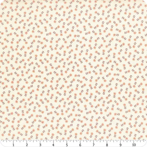 Blush N Butterscotch Ditsy Low Volume Fabric by Simple Simon and Co For Riley Blake Designs