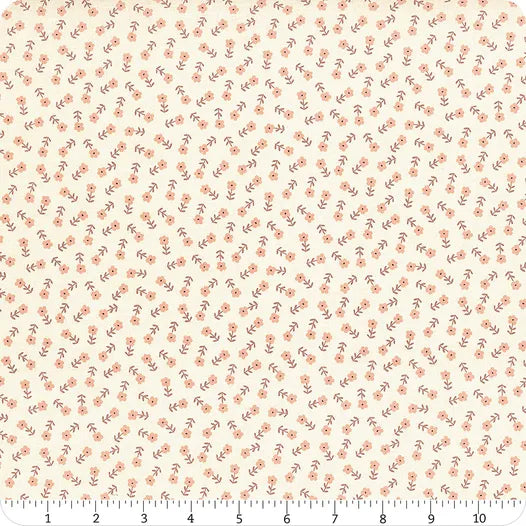 Blush N Butterscotch Ditsy Low Volume Fabric by Simple Simon and Co For Riley Blake Designs