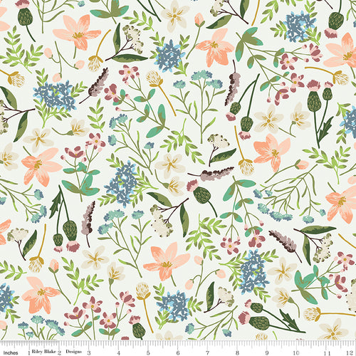 Wildwood Wander Main Floral Fabric by Riley Blake Designs