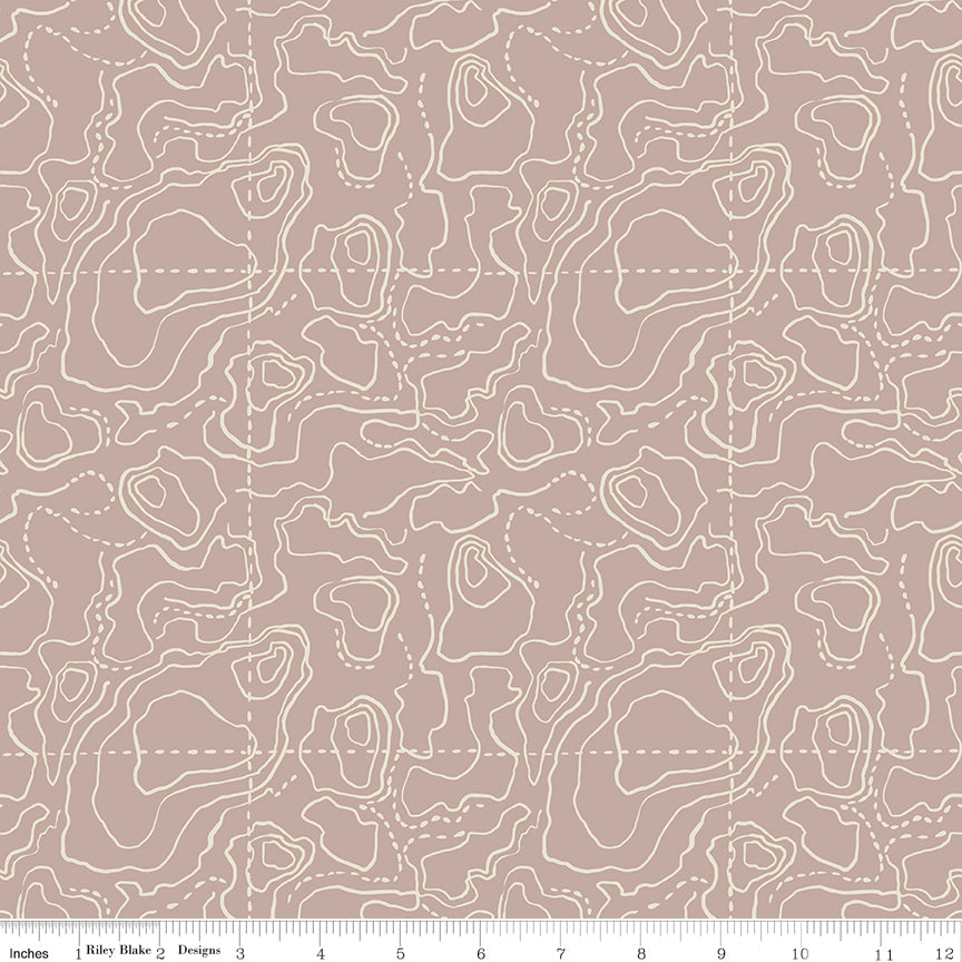 Wildwood Wander Taupe Fabric by Riley Blake Designs