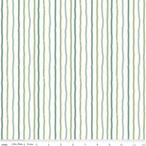 Roar Striped Fabric by Citrus and Mint for Riley Blake Designs