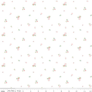 Hush Hush 3 Blooms and Mushrooms Low Volume Fabric by Riley Blake Designs