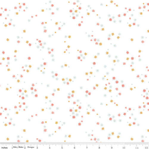 Between The Pages Ditsy Low Volume Fabric by Fran Gulick For Riley Blake Designs