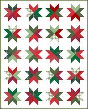 Load image into Gallery viewer, Christmas Beaming Throw Quilt Kit-Pattern by Emily Tindall of Homemade Emily Jane