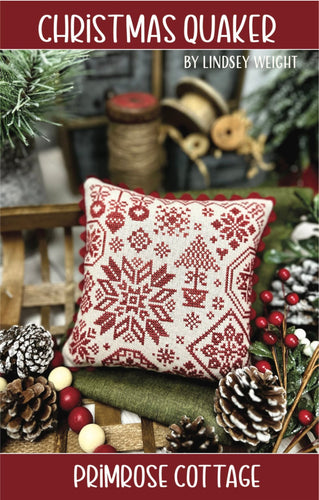 Christmas Quaker Cross Stitch Pattern by Lindsey Weight of Primrose Cottage Stitches