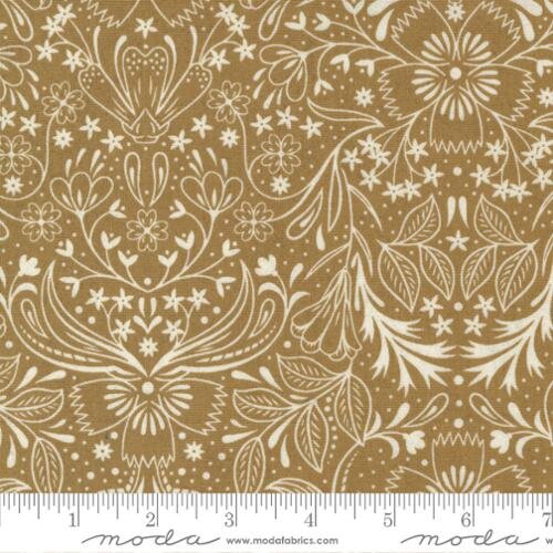 Decorum Caramel Fabric by BasicGrey for Moda