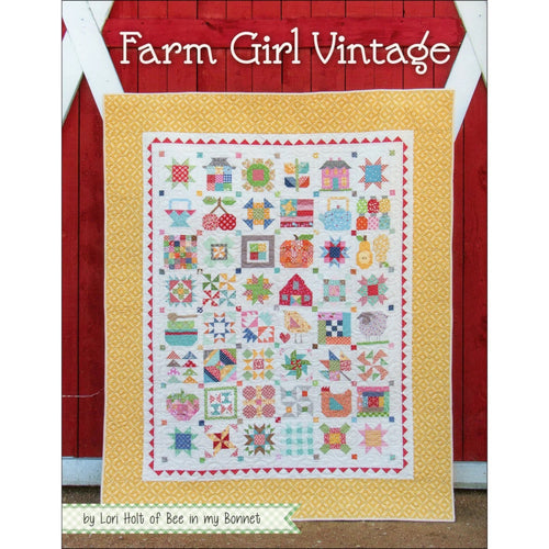 Farm Girl Vintage Quilt Sampler Book by Lori Holt