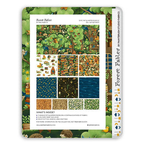 Forest Fables Fat Quarter Bundle by Paintbrush Studios