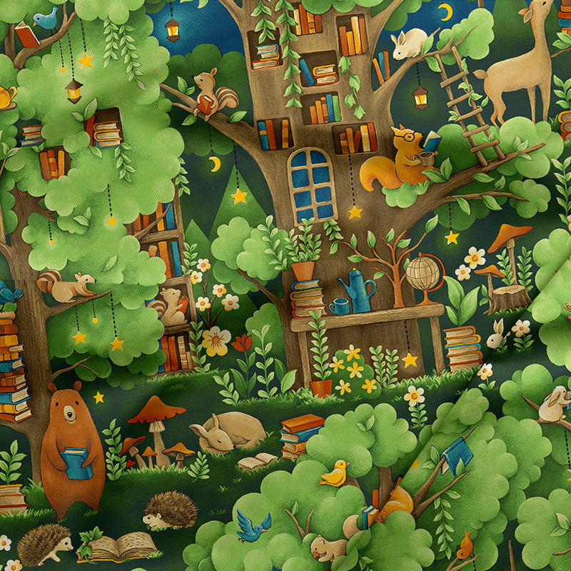 Forest Fables Fat Quarter Bundle by Paintbrush Studios Sewcial Stitch