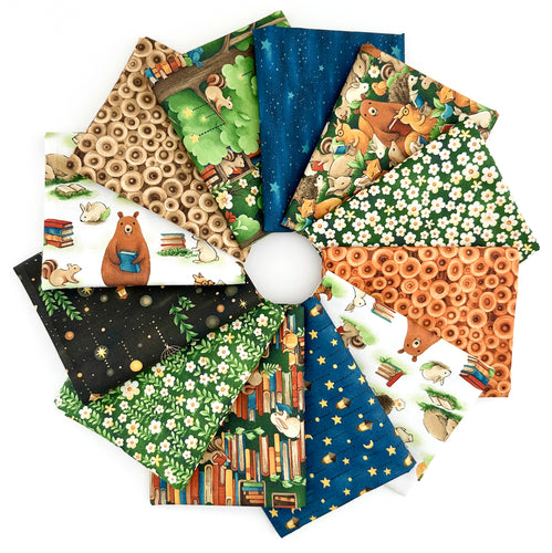 Forest Fables Fat Quarter Bundle by Paintbrush Studios