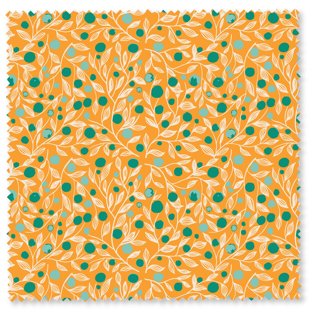 Fresh Morning Orange Lemon Drops Fabric by Felicity Fabrics (Copy)